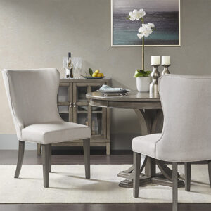 Helena Dining Side Chair in Cream/Grey From Madison Park Signature