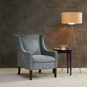 Addy Wing Chair in Grey From Madison Park