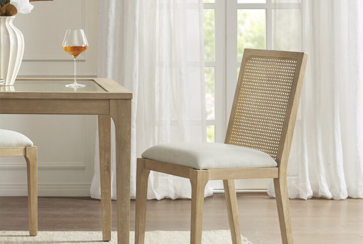 Canteberry Dining Chair (set of 2) in Natural From Madison Park