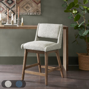 Boomerang Counter Stool in Light Grey From INK+IVY