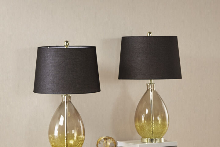 Cortina Ombre Glass Table Lamp