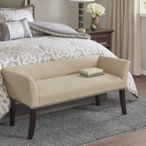 Welburn Accent Bench in Tan From Madison Park