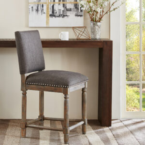 Cirque Counter Stool in Grey From Madison Park