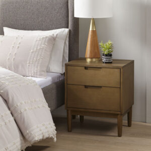 Mallory Nightstand in Brown From INK+IVY