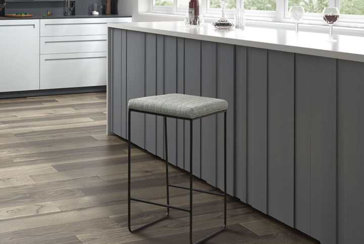 Hastings Counter Stool in Grey/Black From Martha Stewart