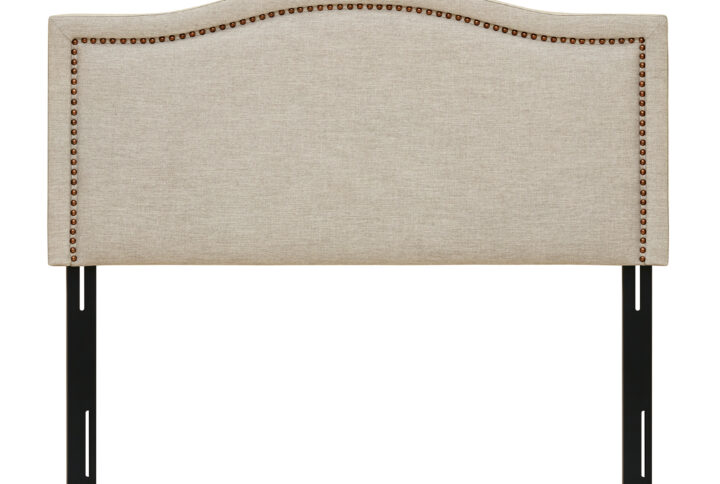 Nadine Upholstery Headboard in Natural From Madison Park