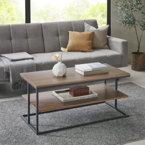 Monarch Monarch Coffee Table in Dark Coffee/Black From 510 Design