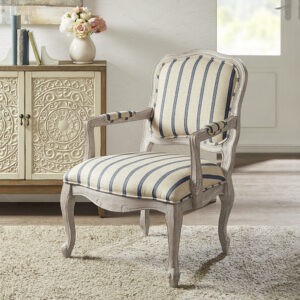 Monroe Camel Back Exposed Wood Chair in Natural From Madison Park