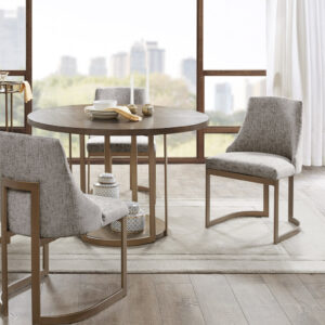 Bryce Dining Chair (set of 2) in Grey From Madison Park