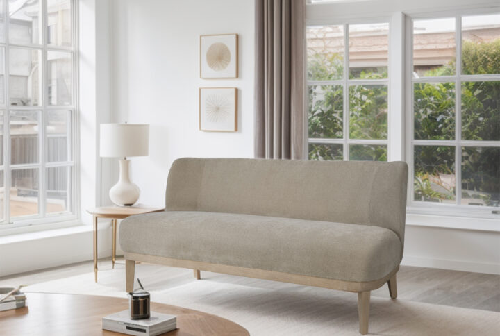 Laguna Kitchen Sofa in Camel From Chapel Hill