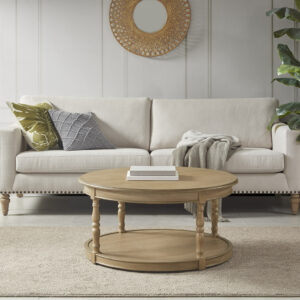 Belden Castered Coffee Table in Natural From Martha Stewart