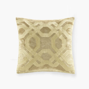 Biron Square Decor Pillow in Gold From Croscill Classics