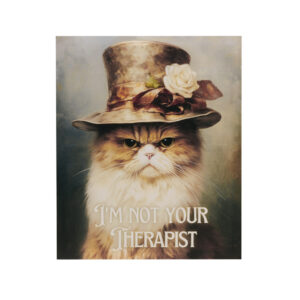 Grumpy Cats I'm Not Your Therapist Canvas Wall Art in I'm Not Your Therapist/Multi From Madison Park