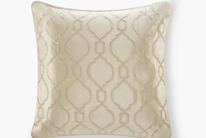 Montague European Pillow Sham in Champagne From Croscill Classics