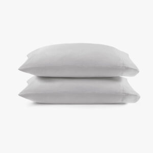 Luxury Egyptian 500TC Cotton Pillowcases in Grey From Croscill