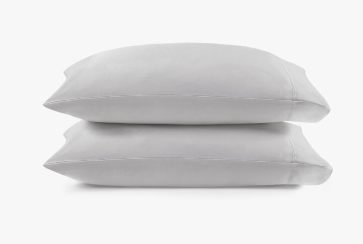 Luxury Egyptian 500TC Cotton Pillowcases in Grey From Croscill