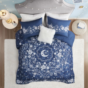 Stella Celestial Comforter Set in Navy From Intelligent Design