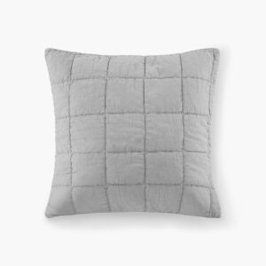 Gema European Pillow Sham in Grey From Croscill Casual