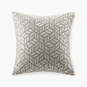 Melodia Square Decor Pillow in Grey From Croscill Home