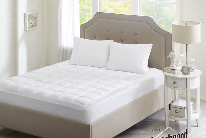 Highline 3M Microfiber Mattress Pad in White From Sleep Philosophy