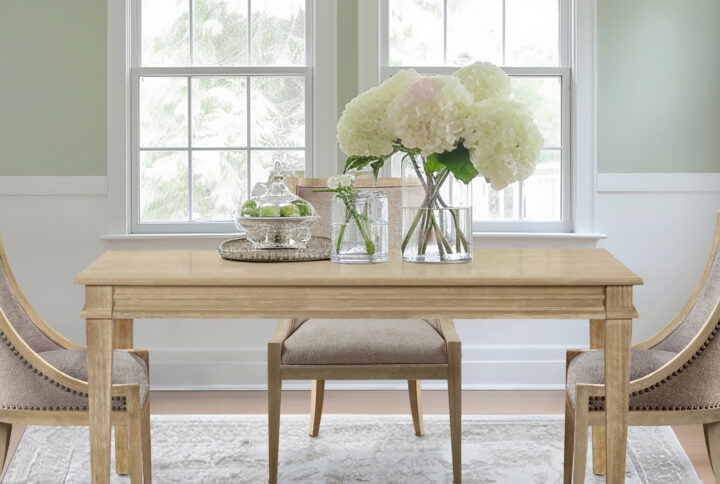 Bella Parsons Dining Table in Natural From Martha Stewart