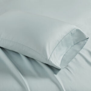 1500 Thread Count Cotton Blend 2 PC Pillowcases in Seafoam From Madison Park