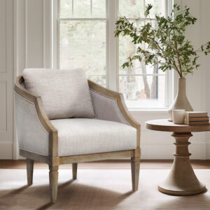 Whitney Accent Chair in Natural From Martha Stewart