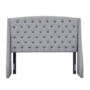 Harper Upholstery Headboard in Grey From Madison Park