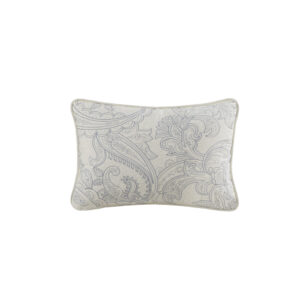 Chelsea Cotton Oblong Pillow in Blue From Harbor House