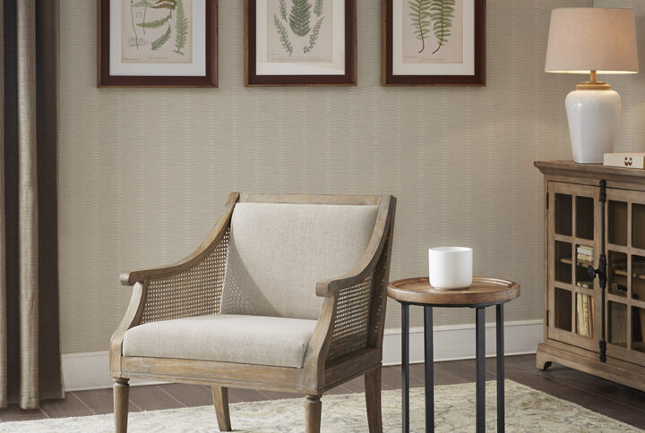 Isla Accent Armchair in Natural From Martha Stewart