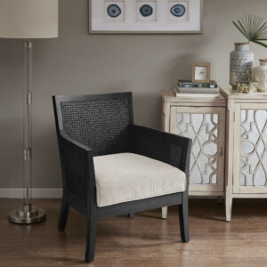 Diedra Accent Chair in Black From Madison Park