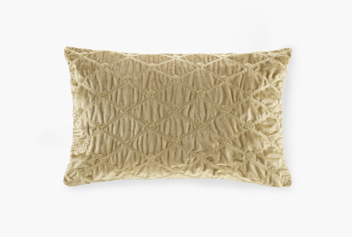 Aumont Oblong Decor Pillow in Gold From Croscill Classics