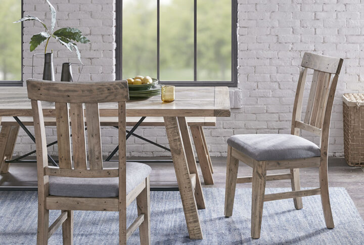 Sonoma Dining  Side Chair(Set of 2pcs) in Natural/Grey From INK+IVY