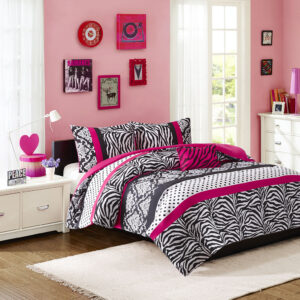 Reagan Comforter Set in Pink From Mi Zone