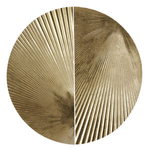 Radiant Half-moon 2-piece Metal Wall Decor Set in Gold From Madison Park