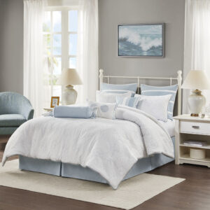 Crystal Beach Comforter Set in White From Harbor House