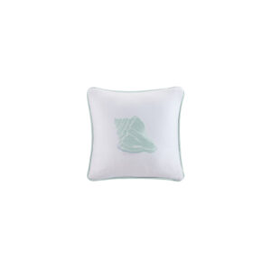 Coastline Square Pillow in Ivory From Harbor House