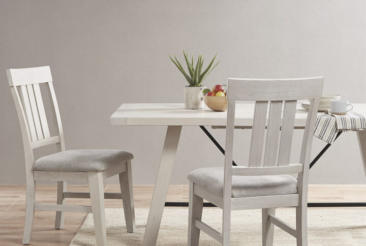 Sonoma Dining  Side Chair(Set of 2pcs) in Reclaimed White From INK+IVY