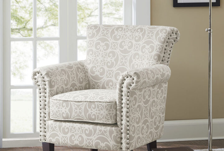 Brooke Tight Back Club Chair in Natural From Madison Park