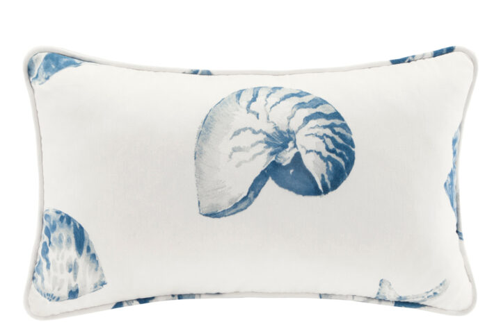 Beach House Oblong Pillow in Blue From Harbor House