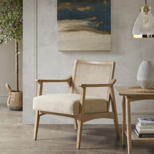 Kelly Accent Chair in Light Brown From INK+IVY