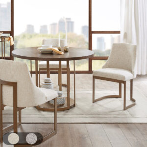 Bryce Dining Chair (set of 2) in Cream From Madison Park