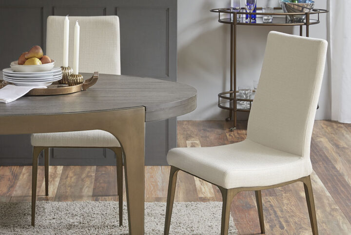 Captiva Dining Side Chair (Set of 2) in Cream From Madison Park