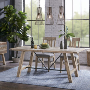 Sonoma 4-Piece Dining Set in Natural From INK+IVY