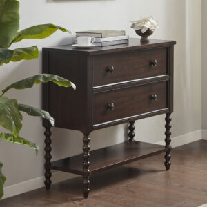 Beckett 2 Drawer Accent Chest in Morocco Brown From Madison Park Signature