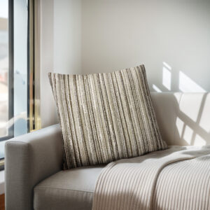 Monte Square Stripe Pillow in Stripe/Multi From Chapel Hill