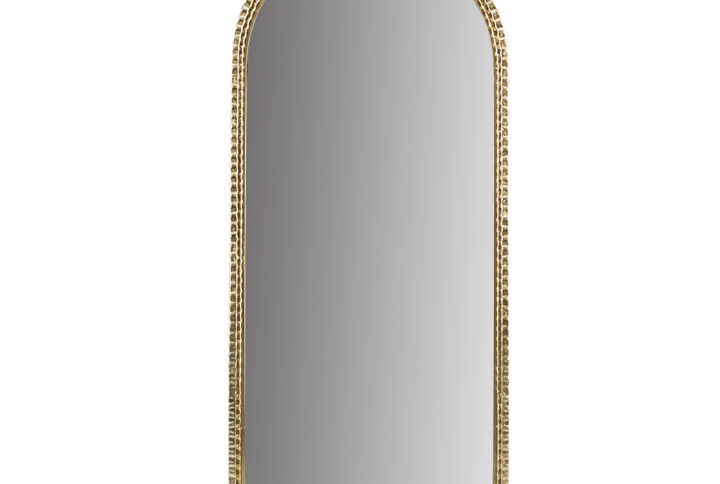 N/A Gold Metal Arch Wall Mirror in Gold From Madison Park