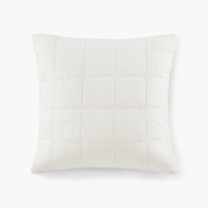 Gema European Pillow Sham in Soft White From Croscill Casual