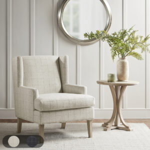 Decker Accent Armchair in Beige From Martha Stewart