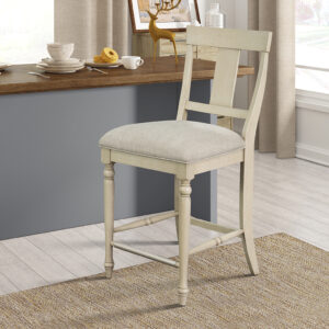 Fiona Counter stool in Light Grey From Martha Stewart